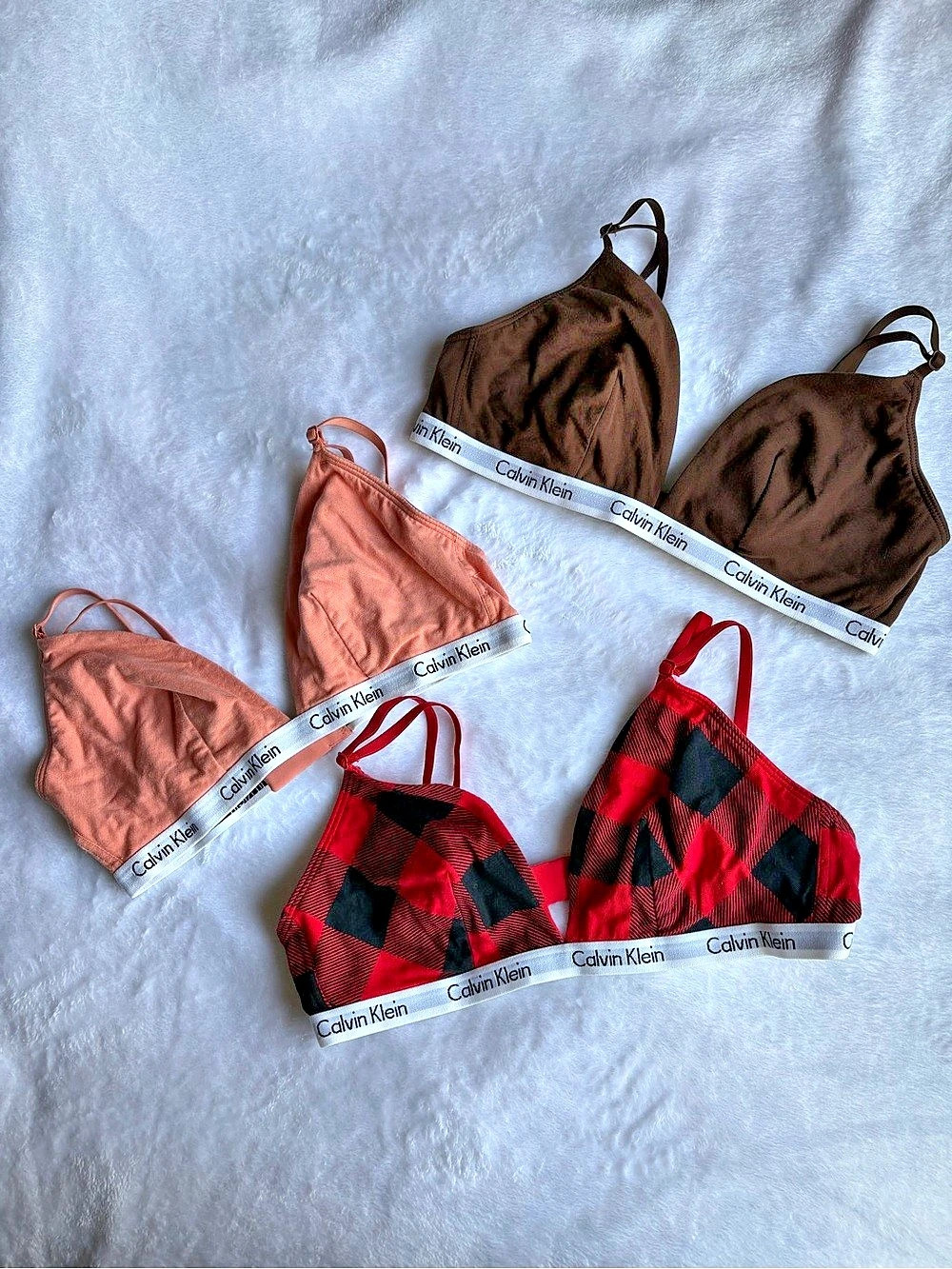 Calvin Klein bralettes